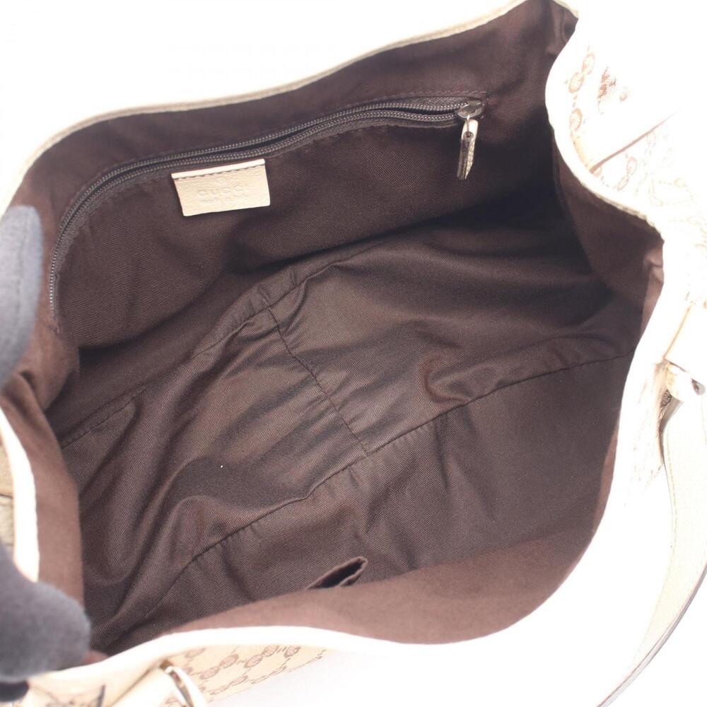 GUCCI Cream Leather Shoulder Bag - Picture 3 of 9